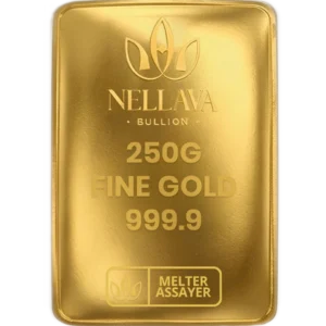 Nellava Bullion Gold Bar 250g