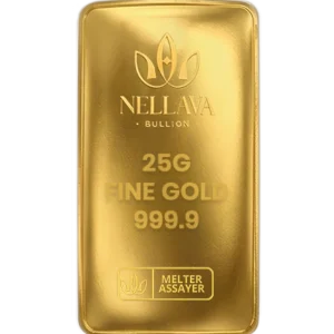 Nellava Bullion Gold Bar 25g