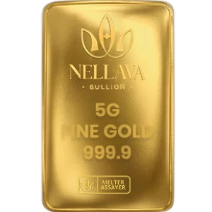 Nellava Bullion Gold Bar 5g